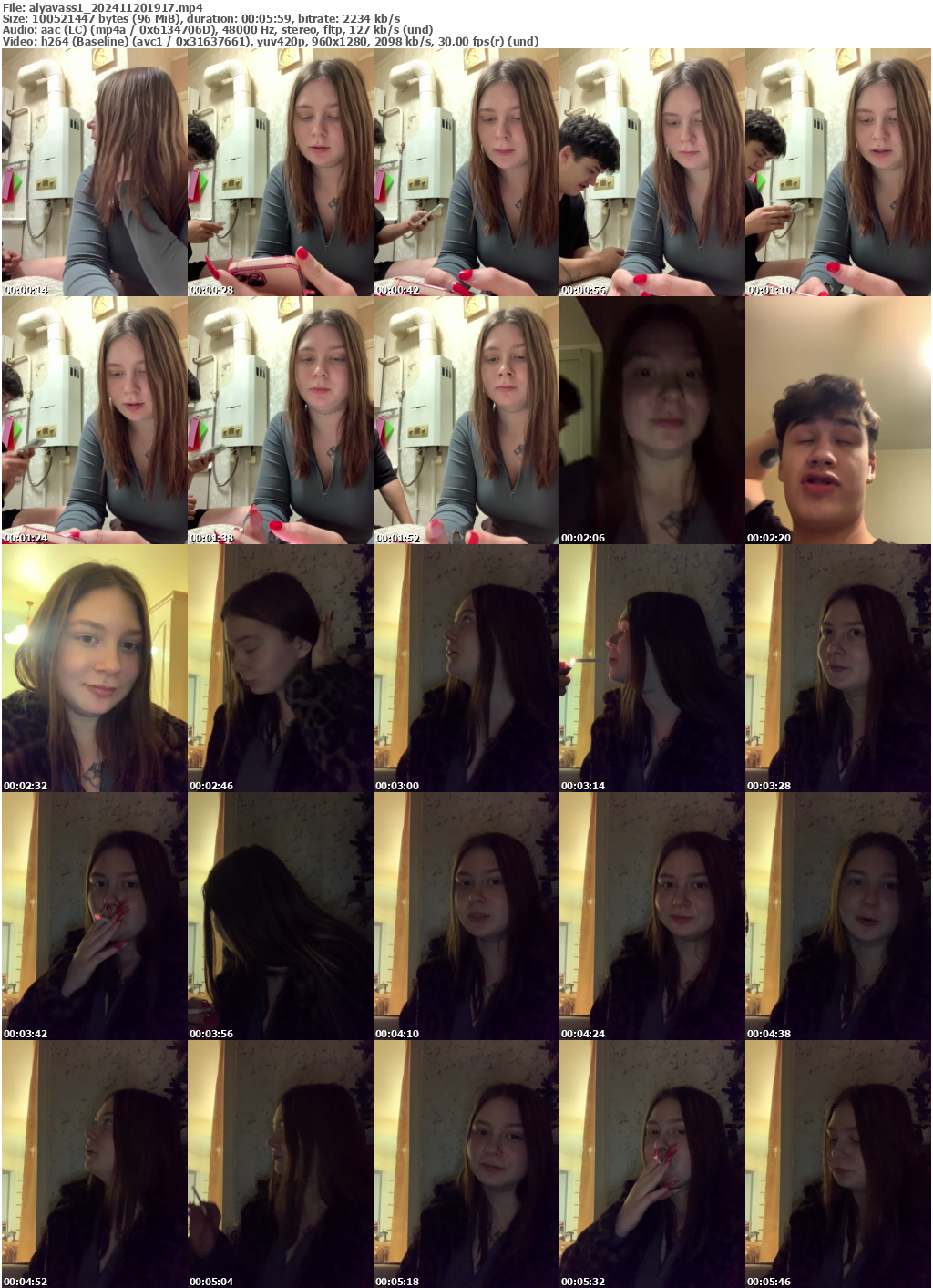 Preview thumb from alyavass1 on 2024-11-20 @ bongacams