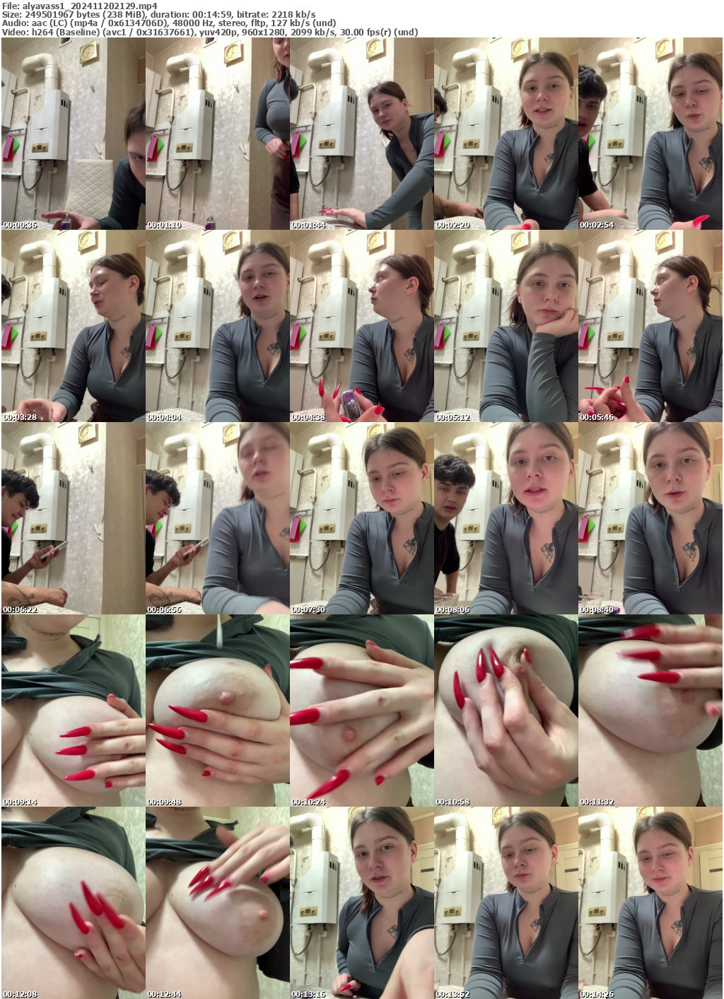 Preview thumb from alyavass1 on 2024-11-20 @ bongacams