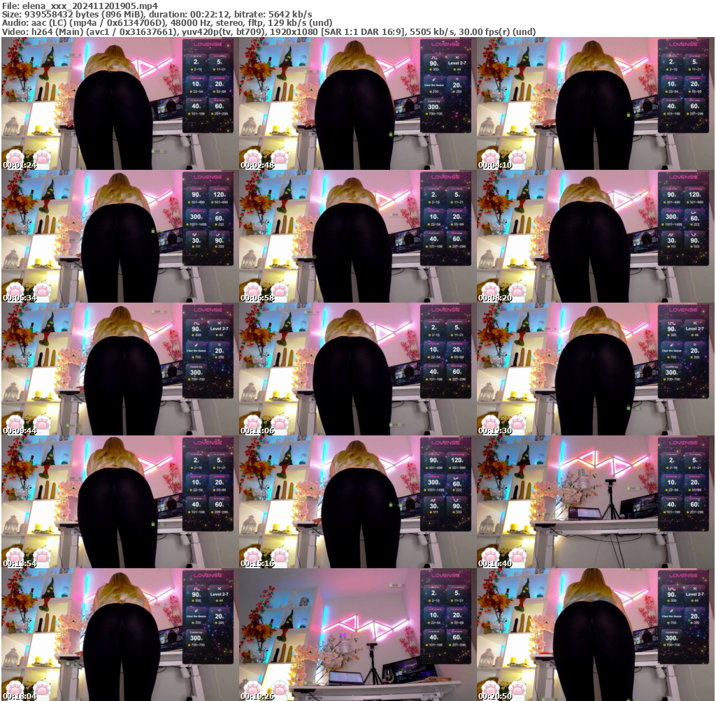 Preview thumb from elena_xxx on 2024-11-20 @ bongacams