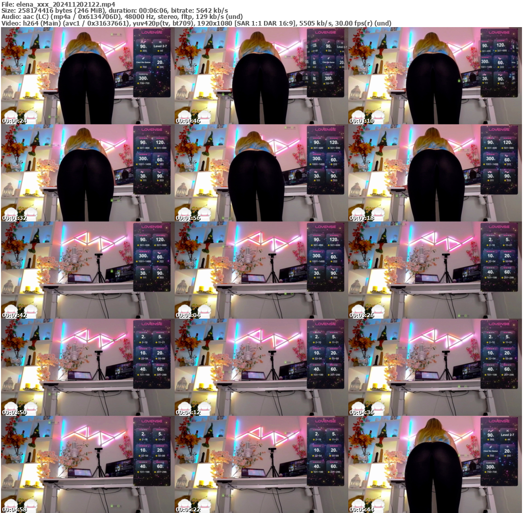 Preview thumb from elena_xxx on 2024-11-20 @ bongacams