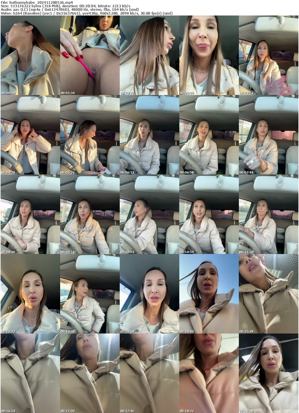 Preview thumb from hothoneybabe on 2024-11-20 @ bongacams