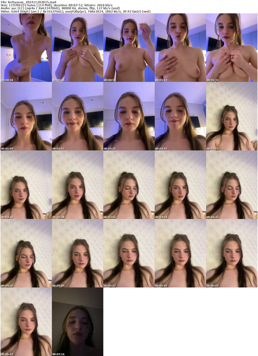 Preview thumb from kottyaaaa on 2024-11-20 @ bongacams