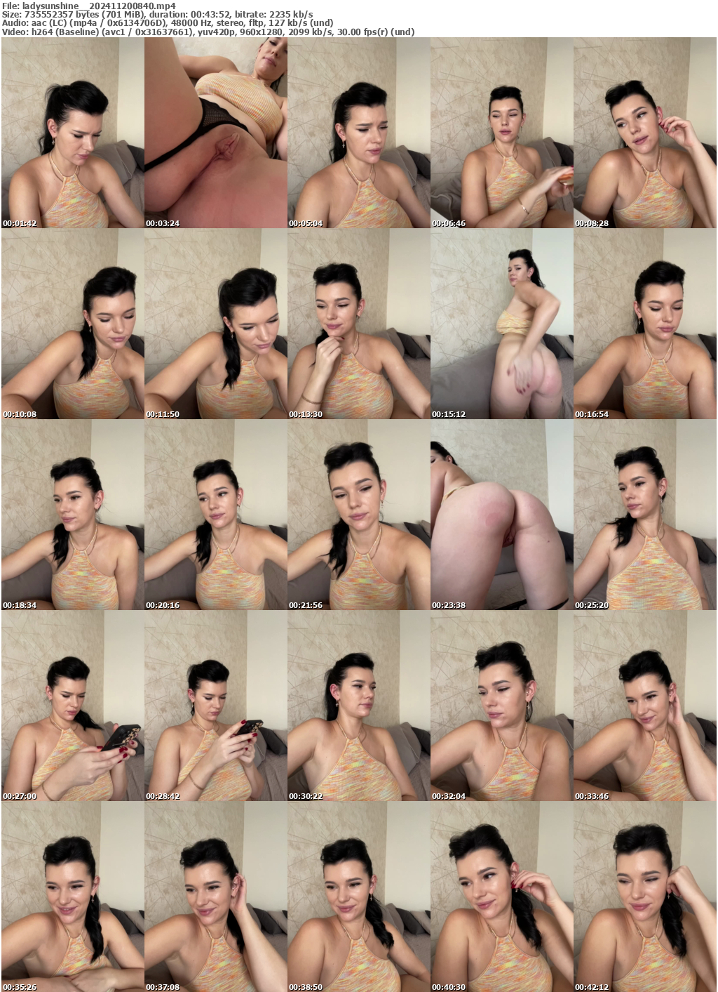 Preview thumb from ladysunshine_ on 2024-11-20 @ bongacams