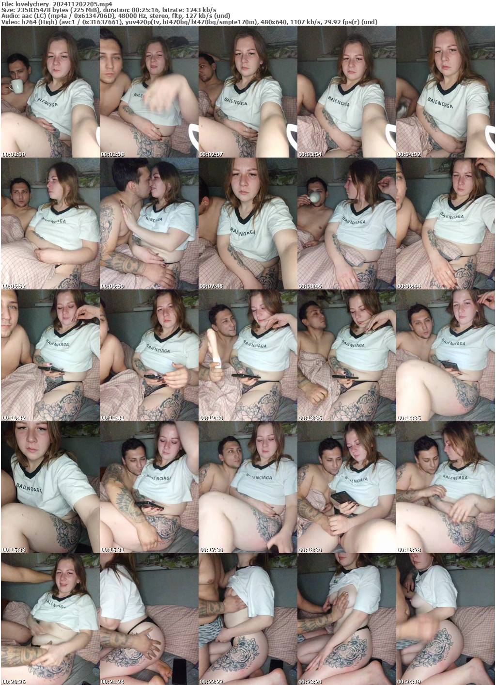 Preview thumb from lovelychery on 2024-11-20 @ bongacams