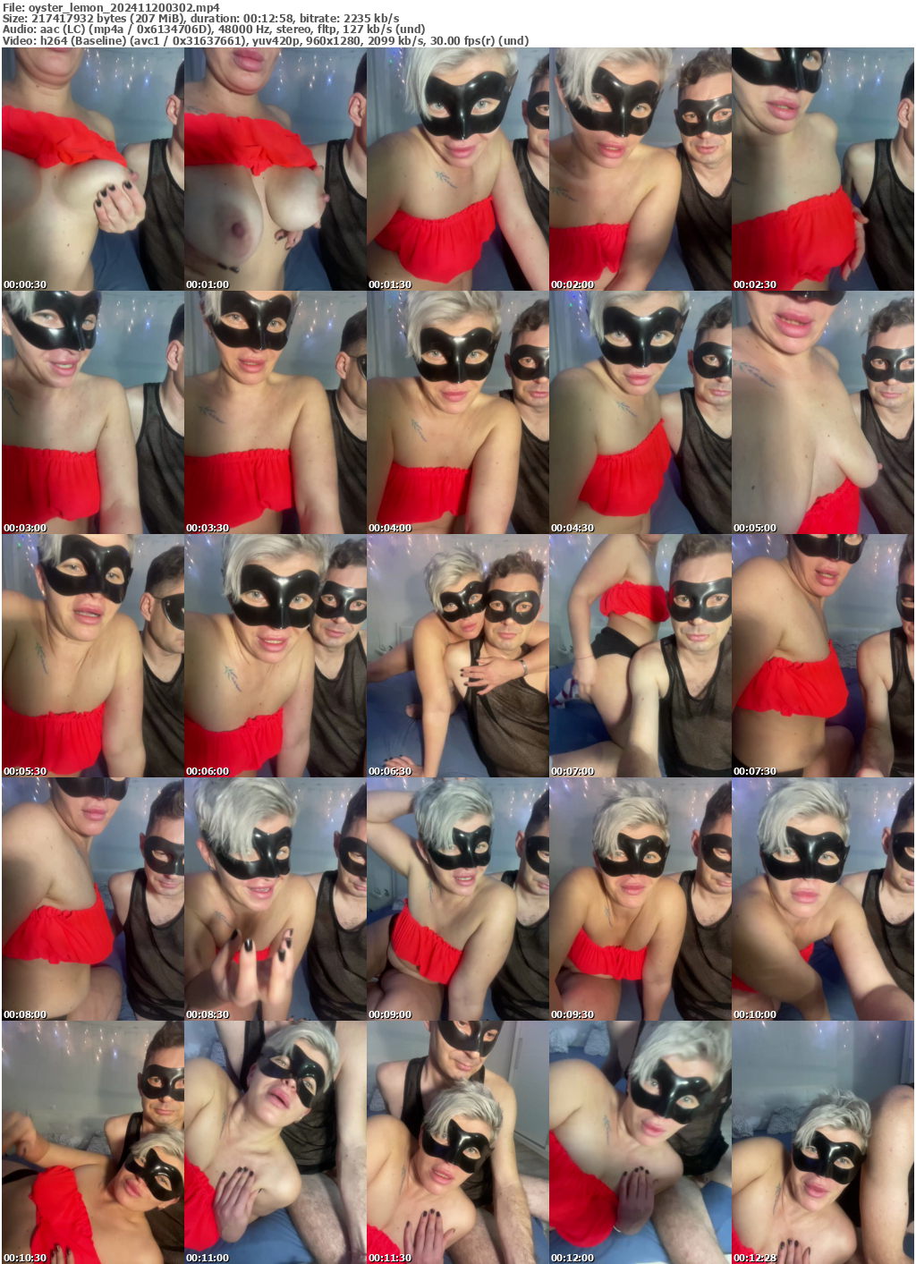 Preview thumb from oyster_lemon on 2024-11-20 @ bongacams