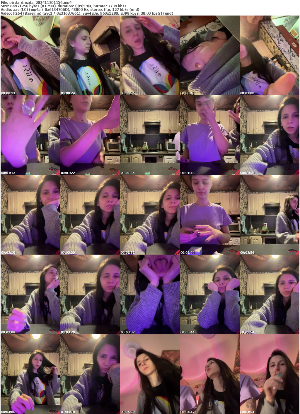 Preview thumb from pizda_drozda on 2024-11-20 @ bongacams