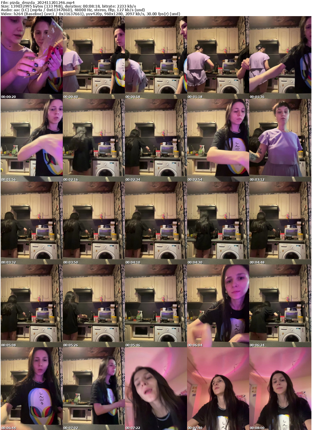 Preview thumb from pizda_drozda on 2024-11-20 @ bongacams