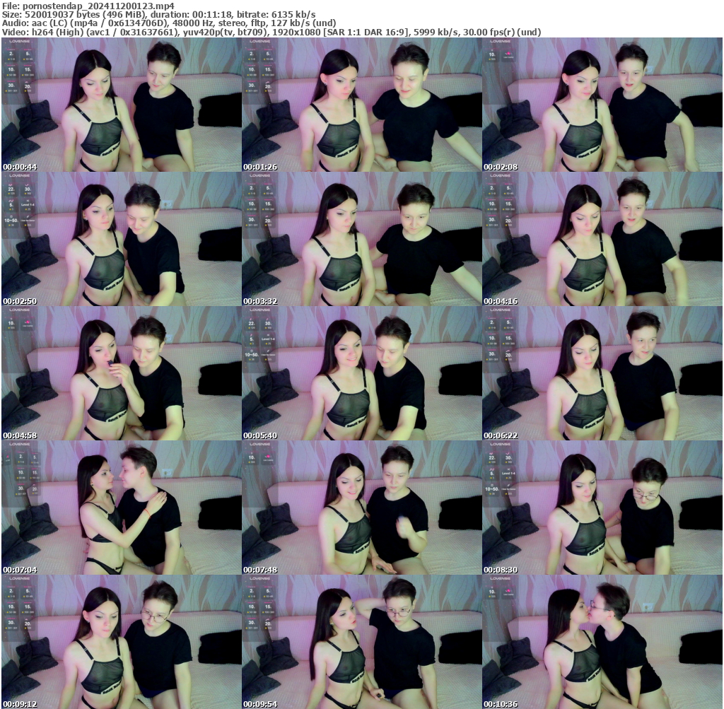 Preview thumb from pornostendap on 2024-11-20 @ bongacams