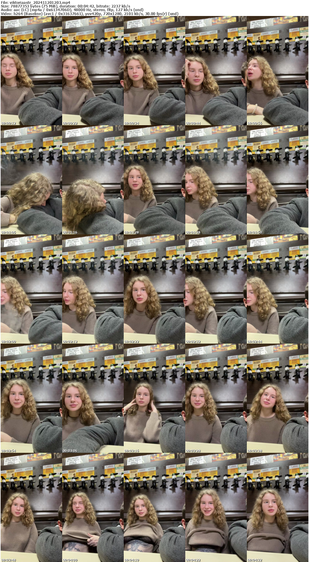 Preview thumb from viktoriaastr on 2024-11-20 @ bongacams