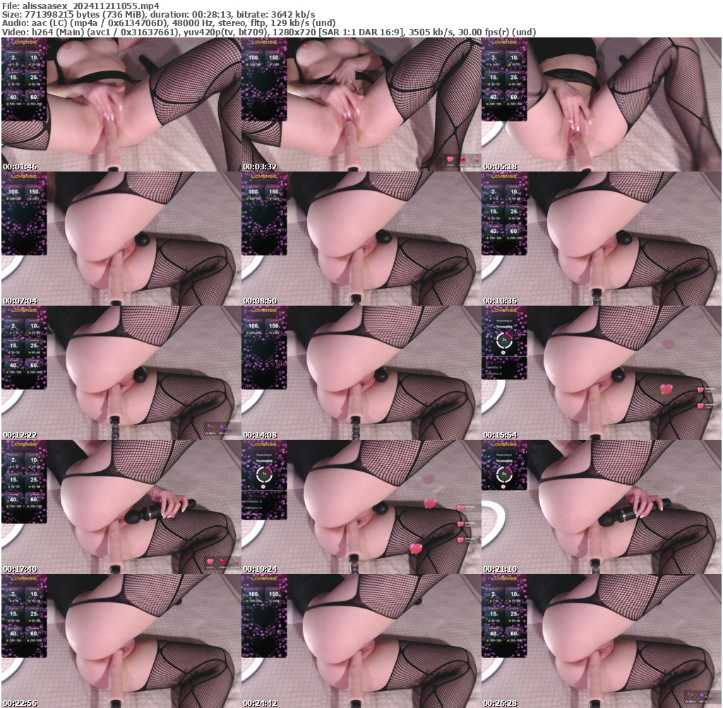 Preview thumb from alissaasex on 2024-11-21 @ bongacams
