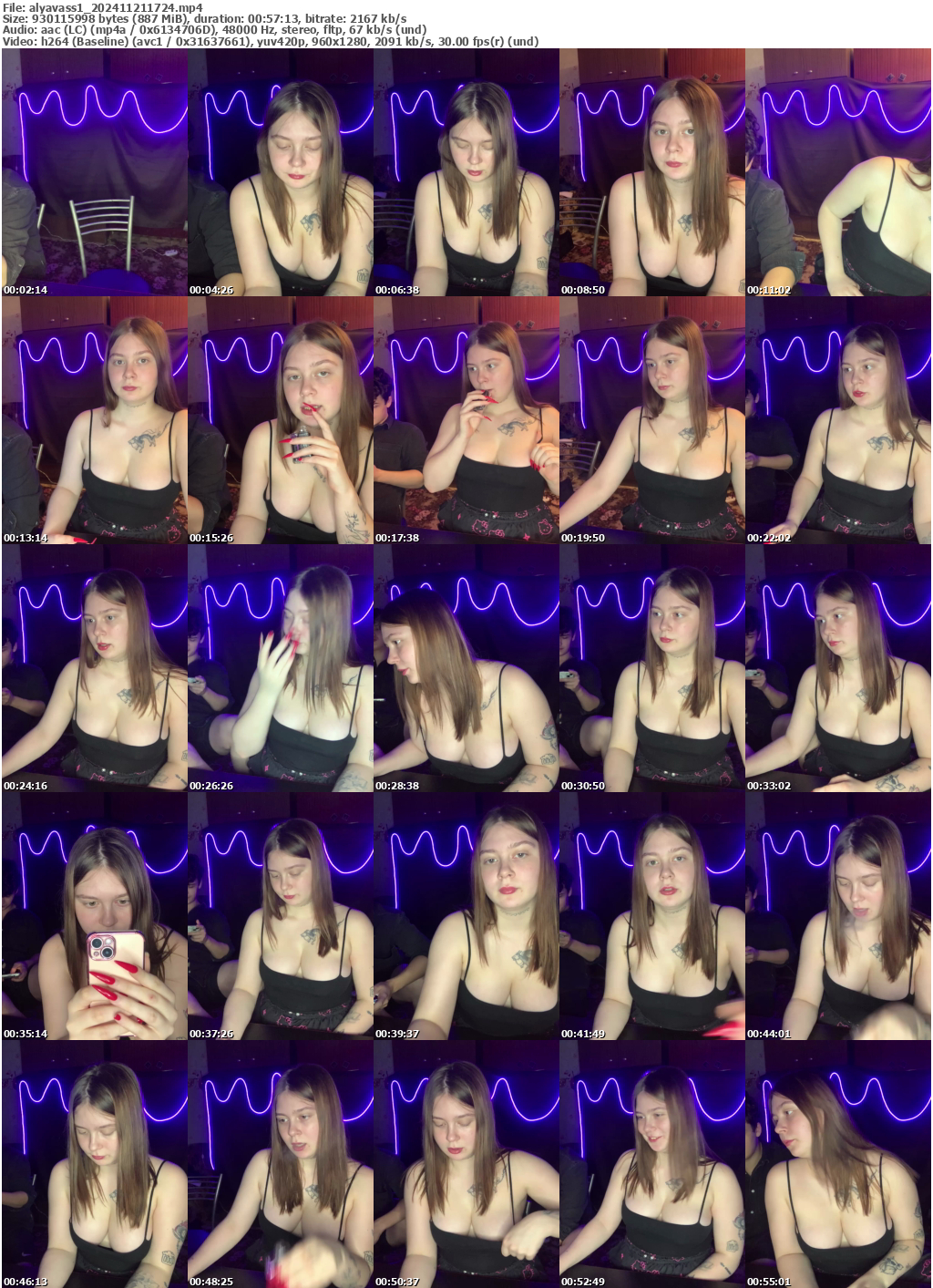 Preview thumb from alyavass1 on 2024-11-21 @ bongacams