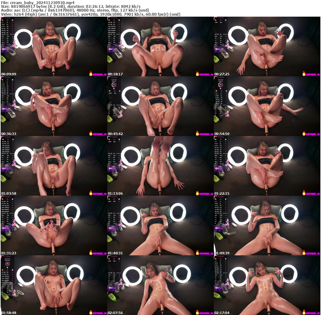 Preview thumb from cream_baby on 2024-11-21 @ bongacams