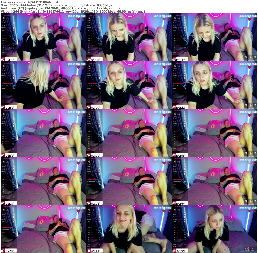 Preview thumb from sexyxxcute on 2024-11-21 @ bongacams