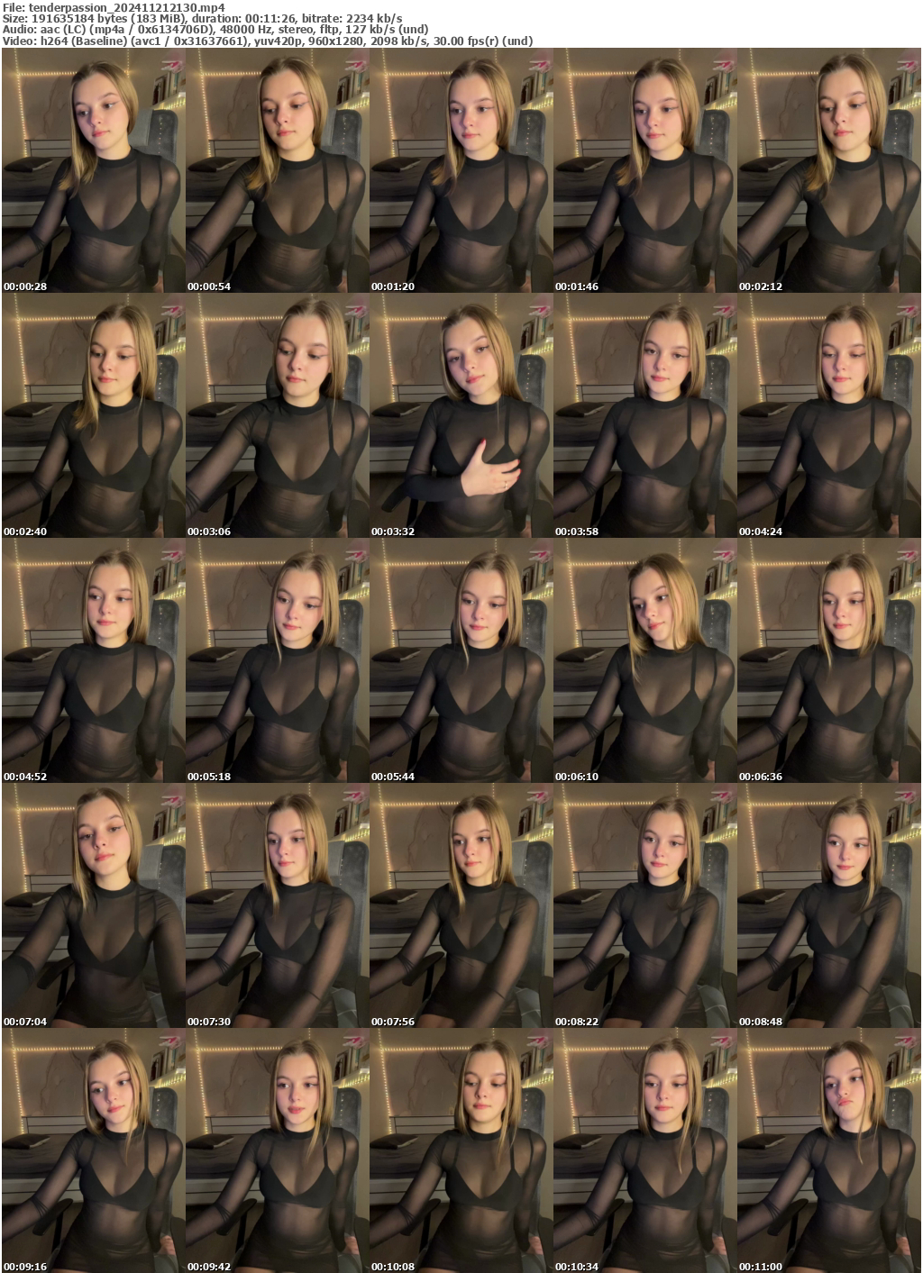 Preview thumb from tenderpassion on 2024-11-21 @ bongacams