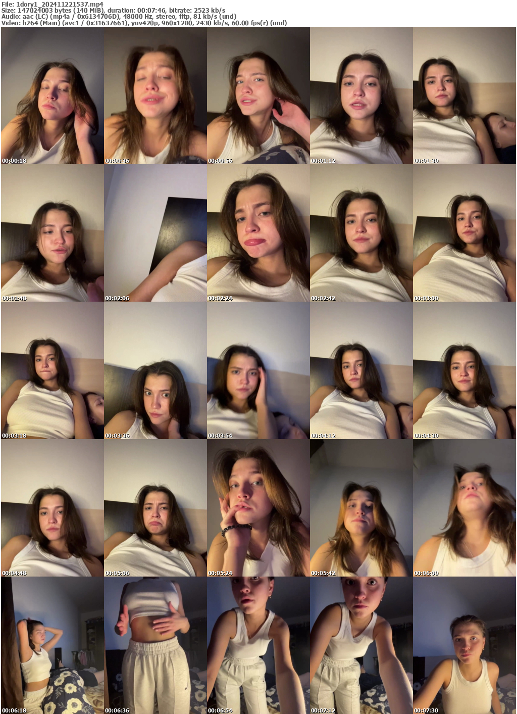 Preview thumb from 1dory1 on 2024-11-22 @ bongacams