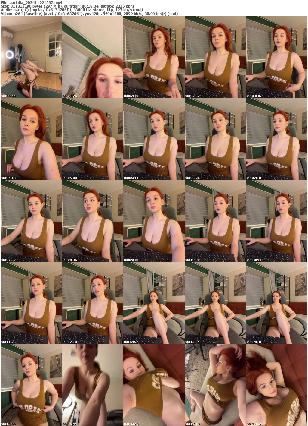 Preview thumb from aariella on 2024-11-22 @ bongacams