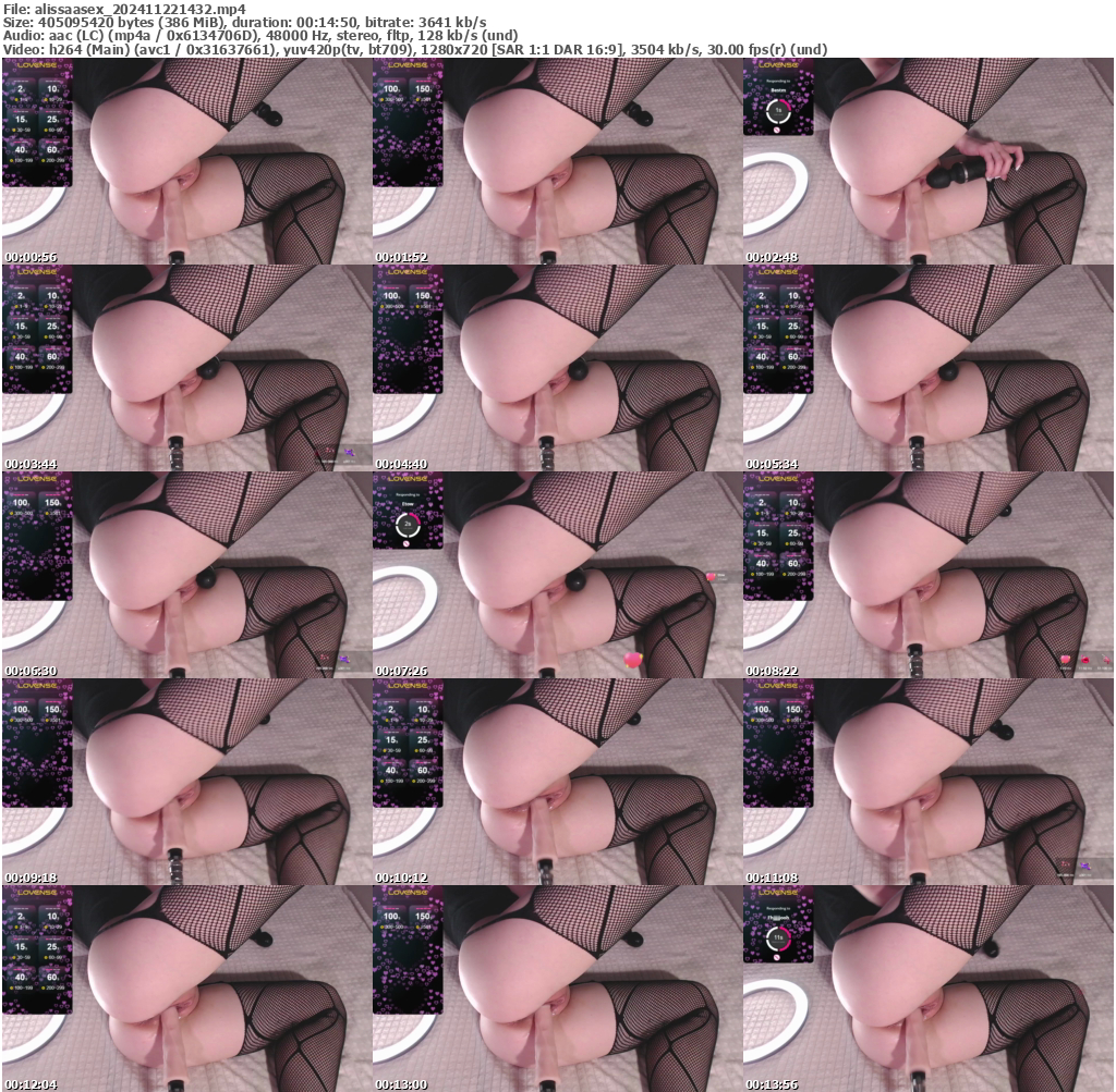 Preview thumb from alissaasex on 2024-11-22 @ bongacams