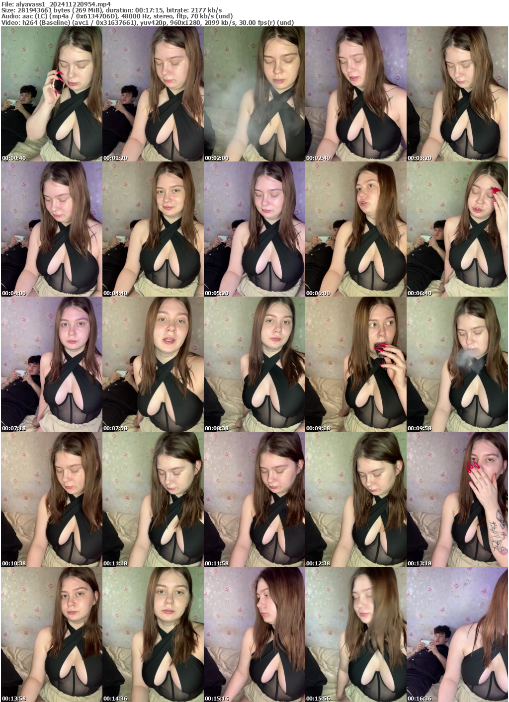 Preview thumb from alyavass1 on 2024-11-22 @ bongacams