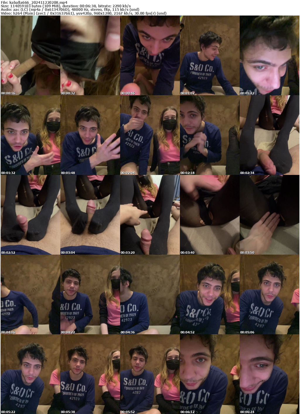 Preview thumb from kaballa666 on 2024-11-22 @ bongacams