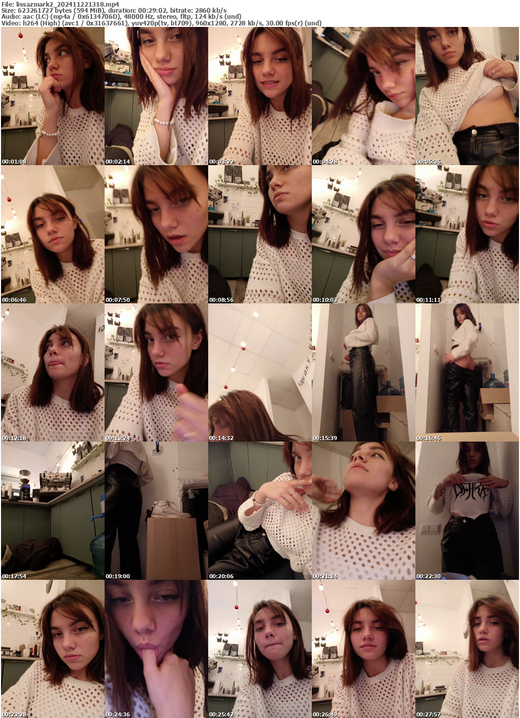 Preview thumb from lissazmark2 on 2024-11-22 @ bongacams