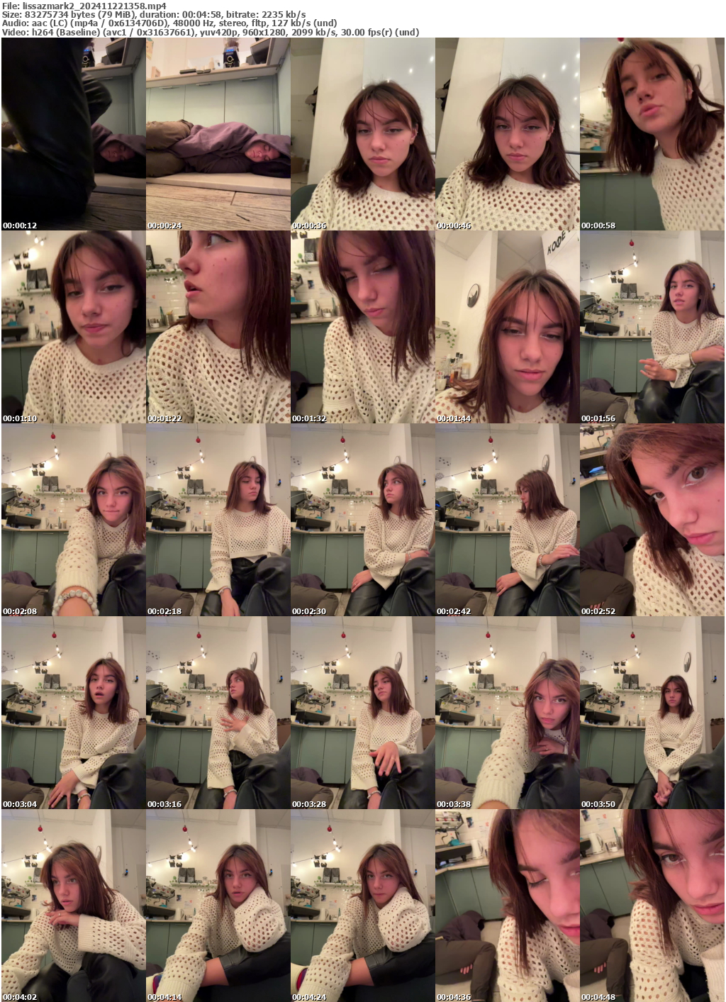 Preview thumb from lissazmark2 on 2024-11-22 @ bongacams