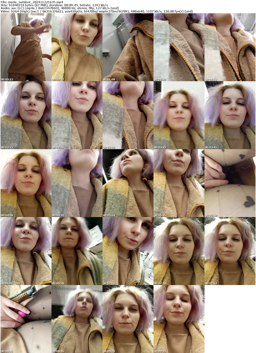 Preview thumb from marie_outdoor on 2024-11-22 @ bongacams