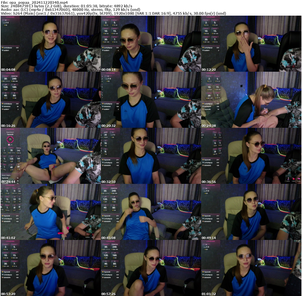 Preview thumb from opa_popaa on 2024-11-22 @ bongacams