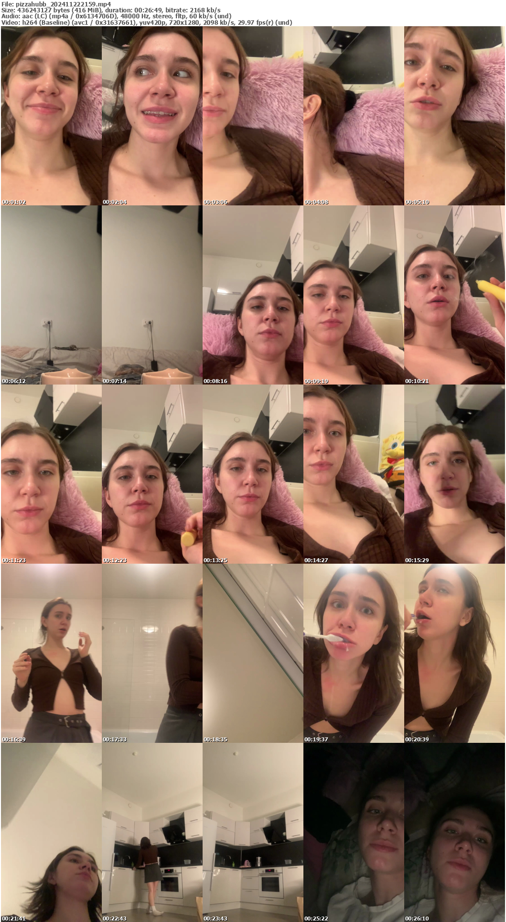 Preview thumb from pizzahubb on 2024-11-22 @ bongacams