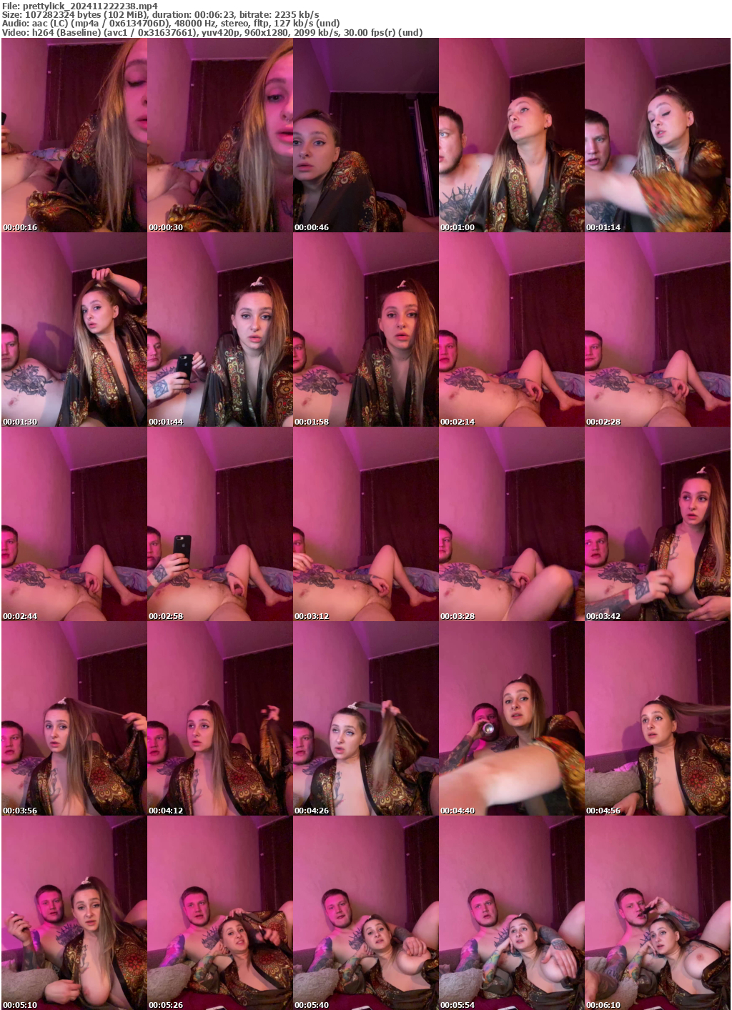 Preview thumb from prettylick on 2024-11-22 @ bongacams