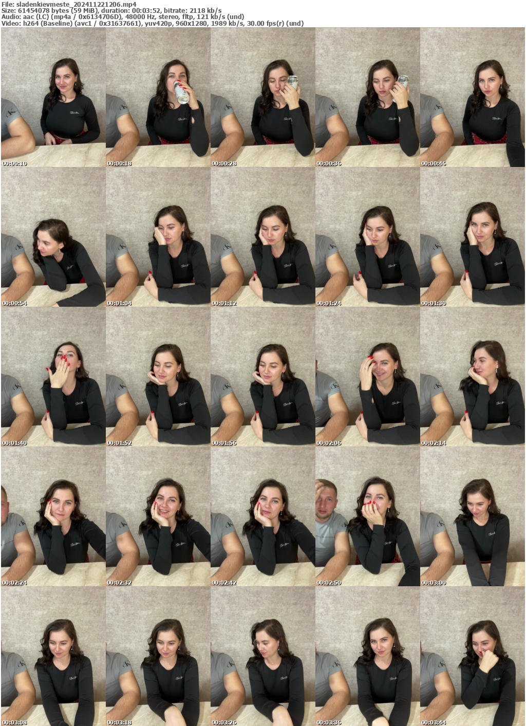 Preview thumb from sladenkievmeste on 2024-11-22 @ bongacams