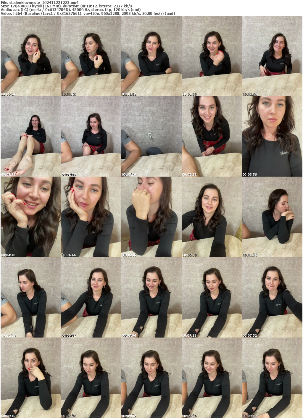 Preview thumb from sladenkievmeste on 2024-11-22 @ bongacams