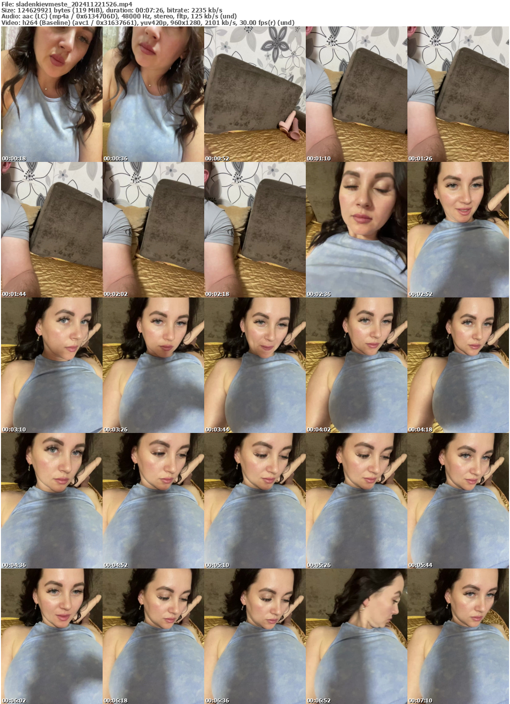 Preview thumb from sladenkievmeste on 2024-11-22 @ bongacams