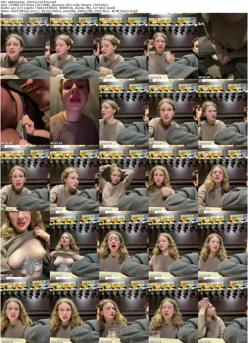 Preview thumb from viktoriaastr on 2024-11-22 @ bongacams