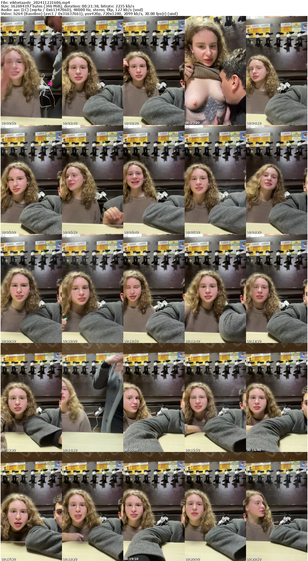 Preview thumb from viktoriaastr on 2024-11-22 @ bongacams