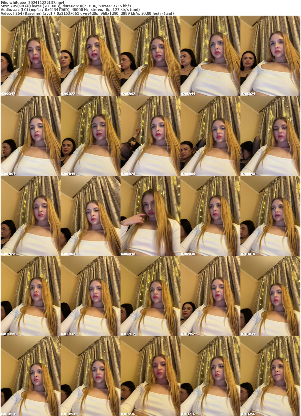 Preview thumb from whiteeee on 2024-11-22 @ bongacams