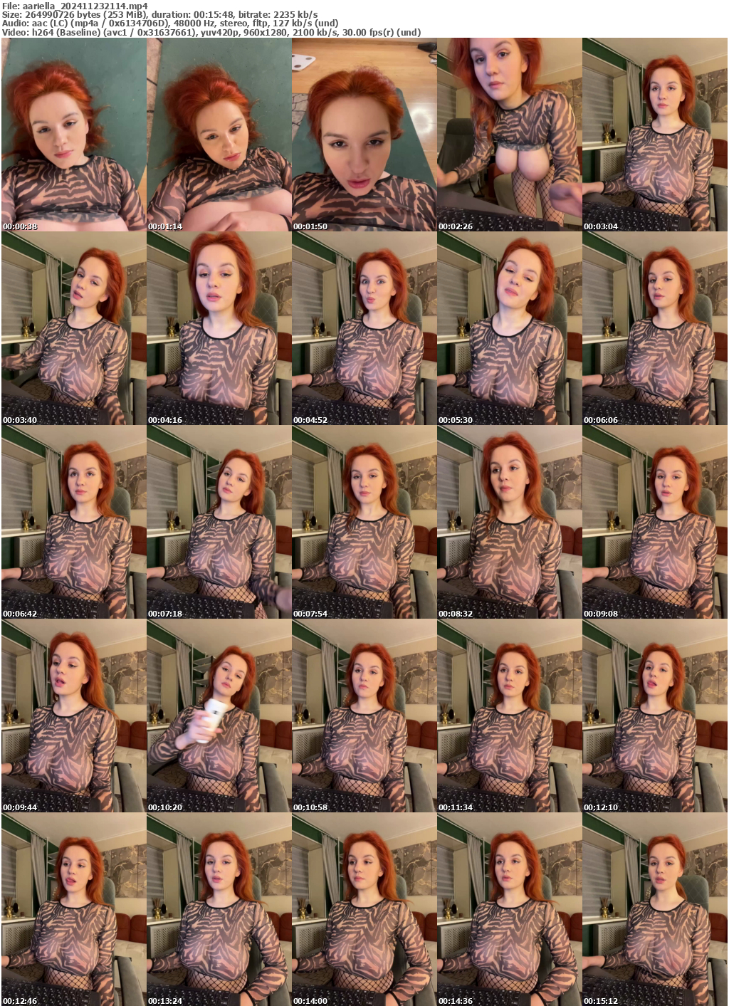 Preview thumb from aariella on 2024-11-23 @ bongacams