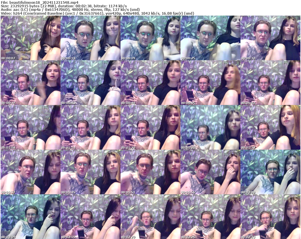 Preview thumb from beautifulmoon18 on 2024-11-23 @ bongacams