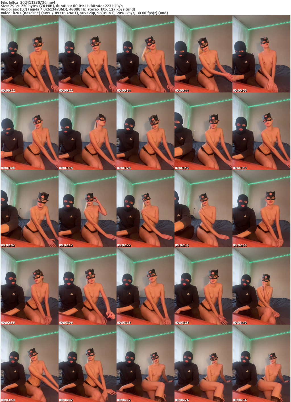 Preview thumb from lollca on 2024-11-23 @ bongacams