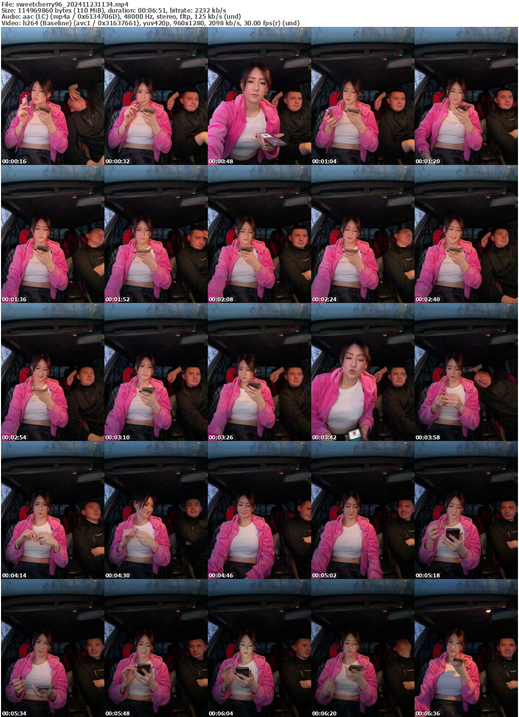 Preview thumb from sweetcherry96 on 2024-11-23 @ bongacams