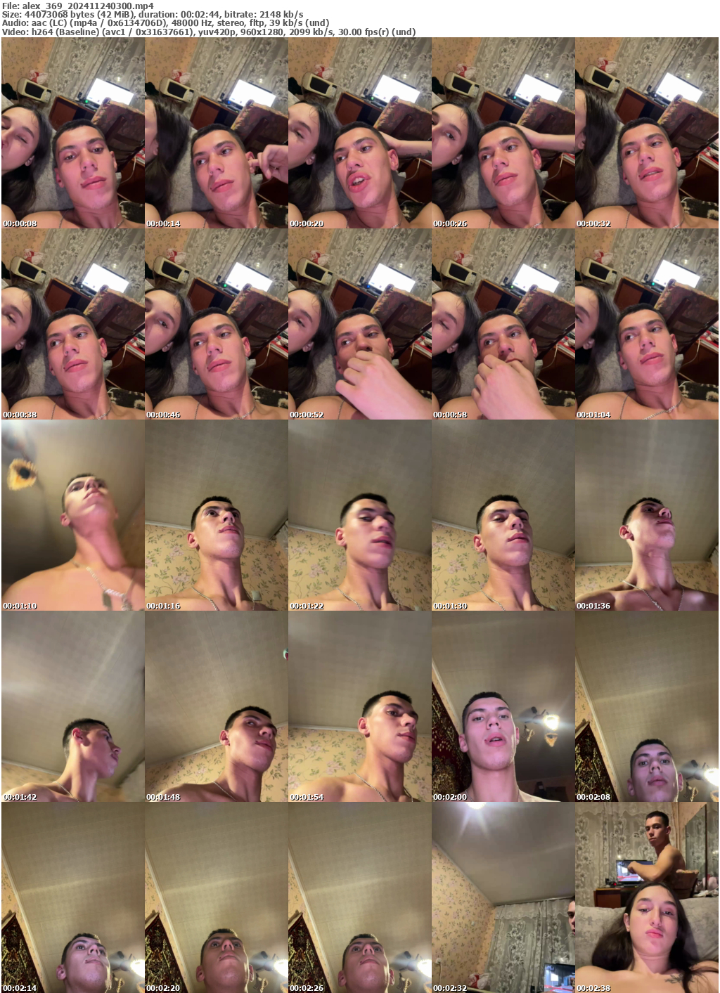 Preview thumb from alex_369 on 2024-11-24 @ bongacams