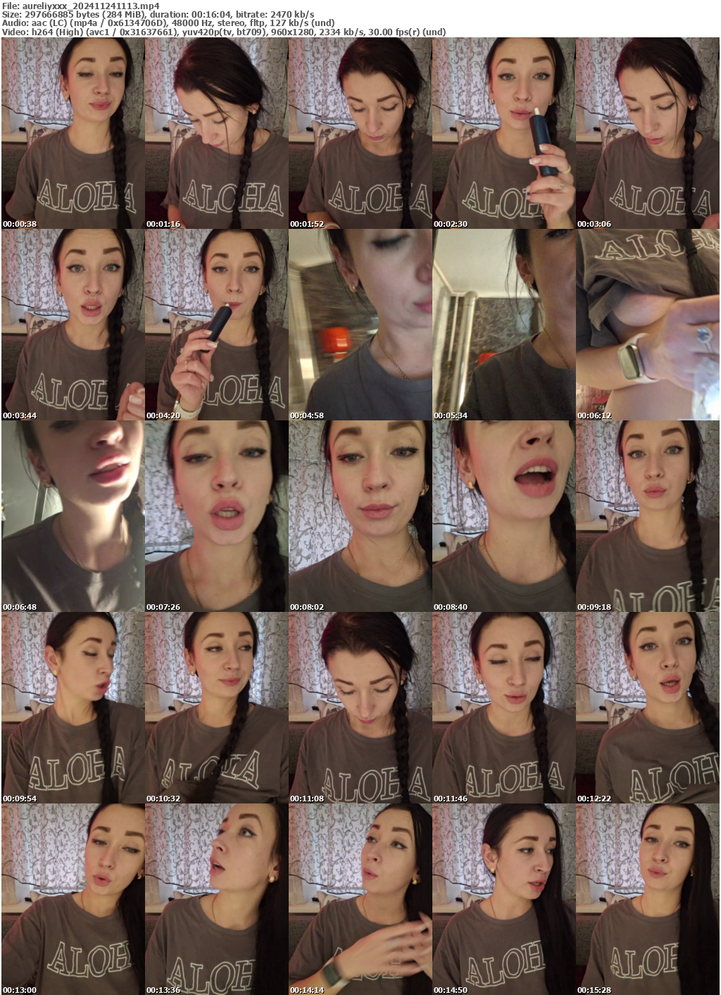 Preview thumb from aureliyxxx on 2024-11-24 @ bongacams