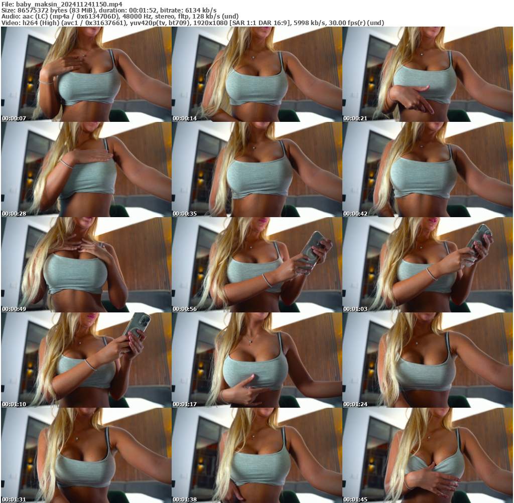 Preview thumb from baby_maksin on 2024-11-24 @ bongacams