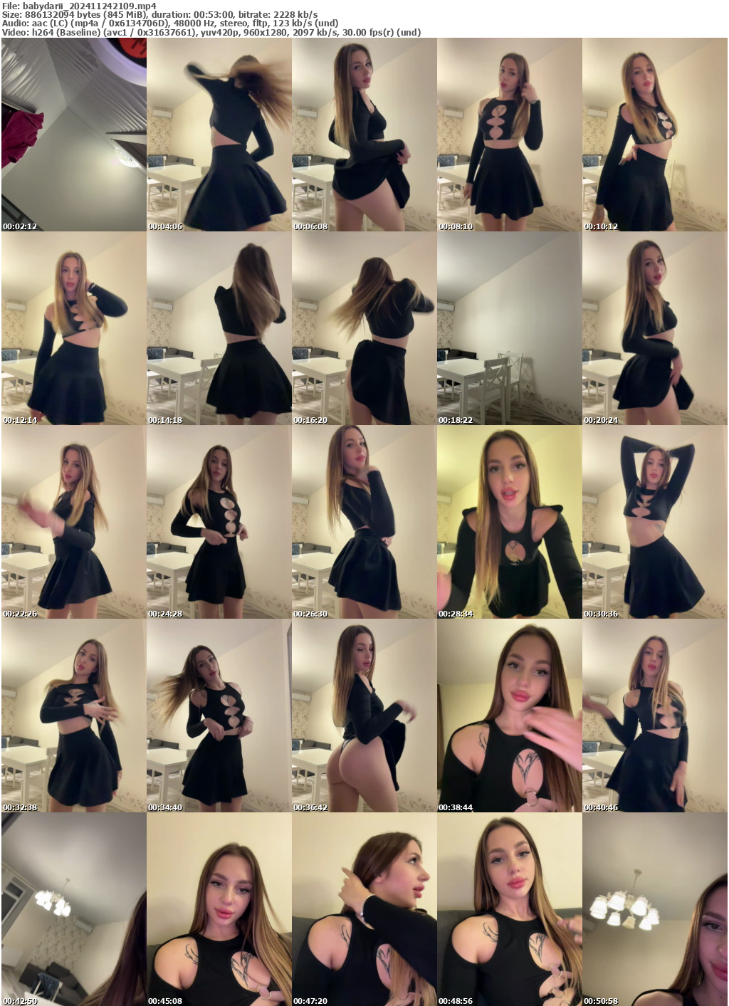 Preview thumb from babydarii on 2024-11-24 @ bongacams