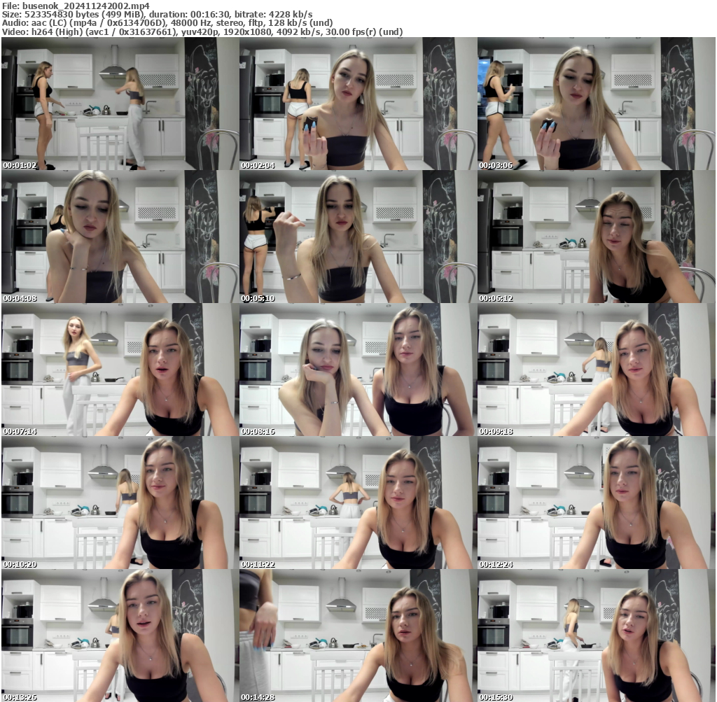 Preview thumb from busenok on 2024-11-24 @ bongacams