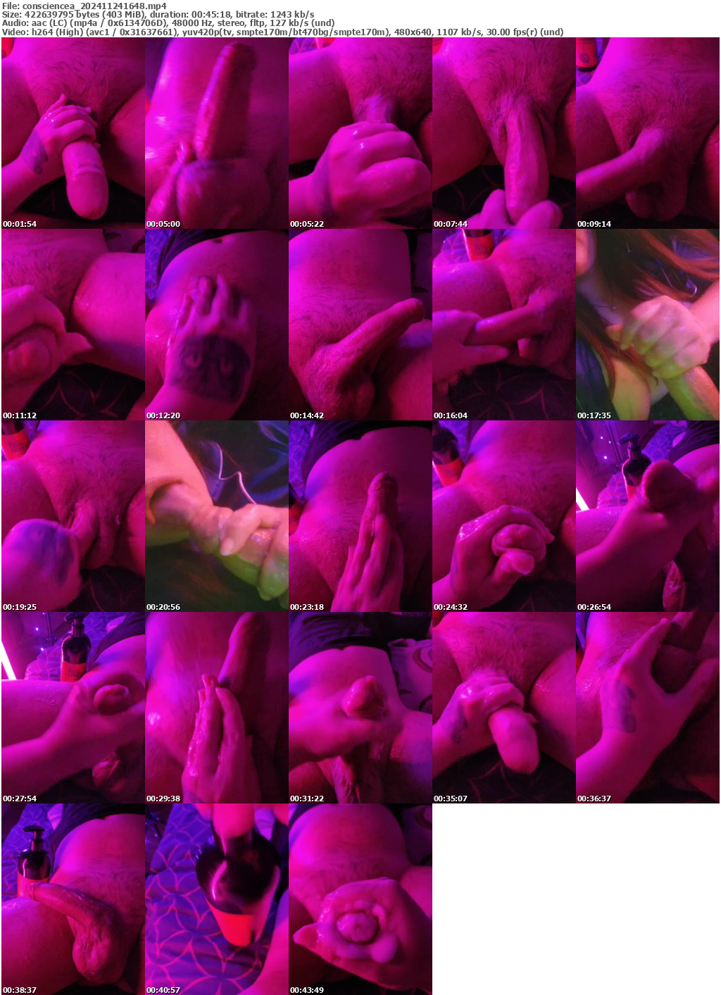 Preview thumb from consciencea on 2024-11-24 @ bongacams