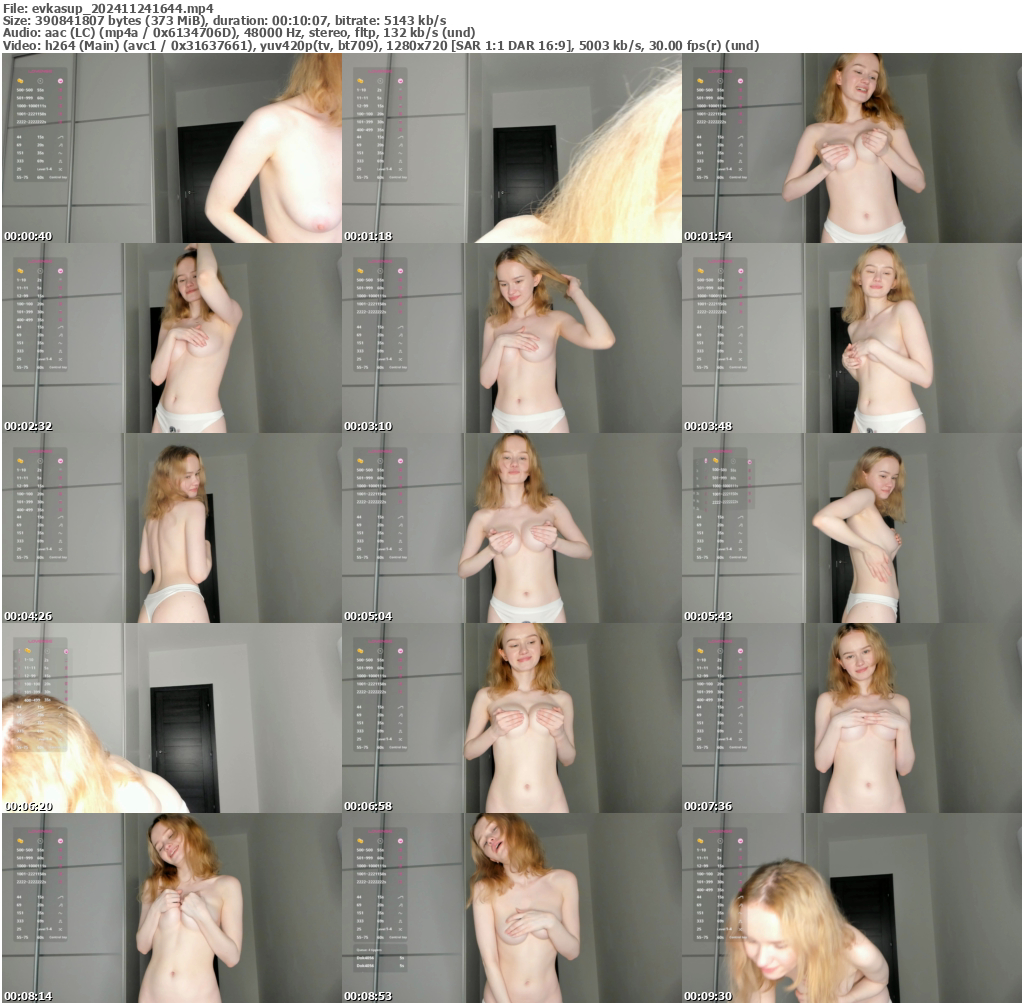 Preview thumb from evkasup on 2024-11-24 @ bongacams