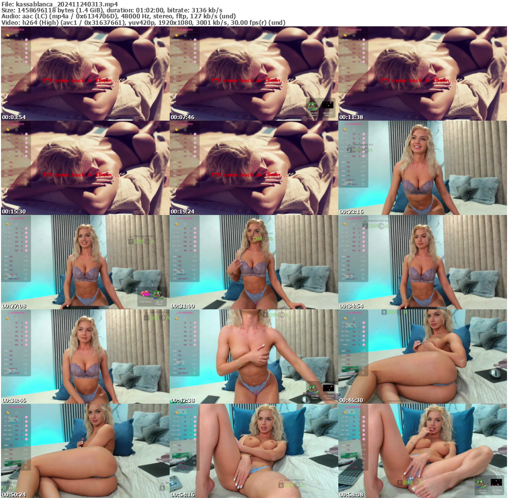 Preview thumb from kassablanca on 2024-11-24 @ bongacams