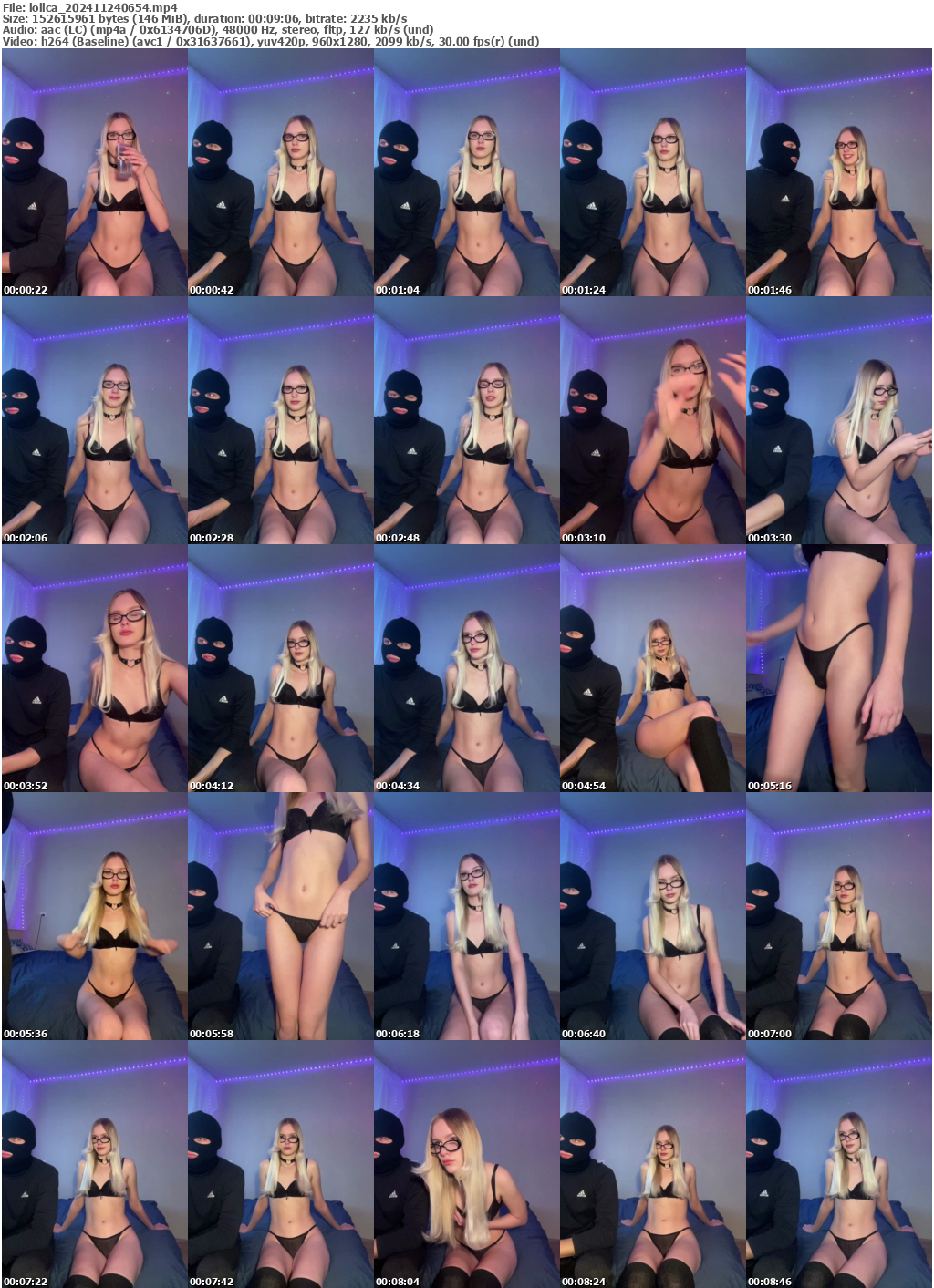 Preview thumb from lollca on 2024-11-24 @ bongacams