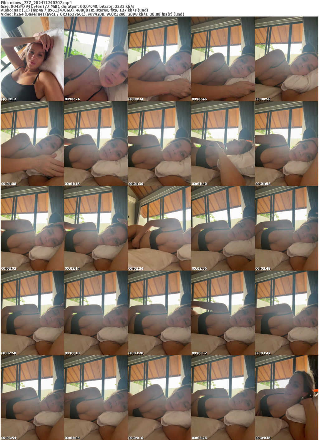 Preview thumb from meow_777 on 2024-11-24 @ bongacams