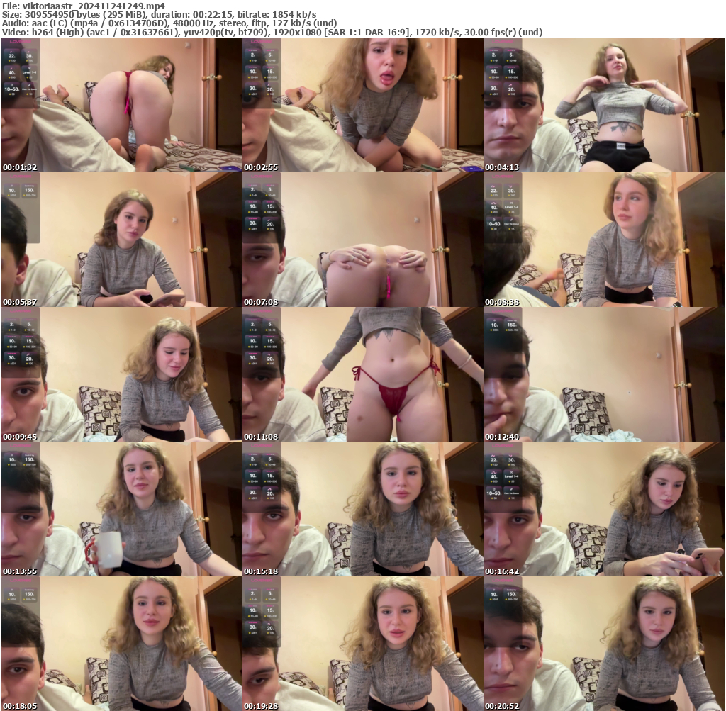 Preview thumb from viktoriaastr on 2024-11-24 @ bongacams